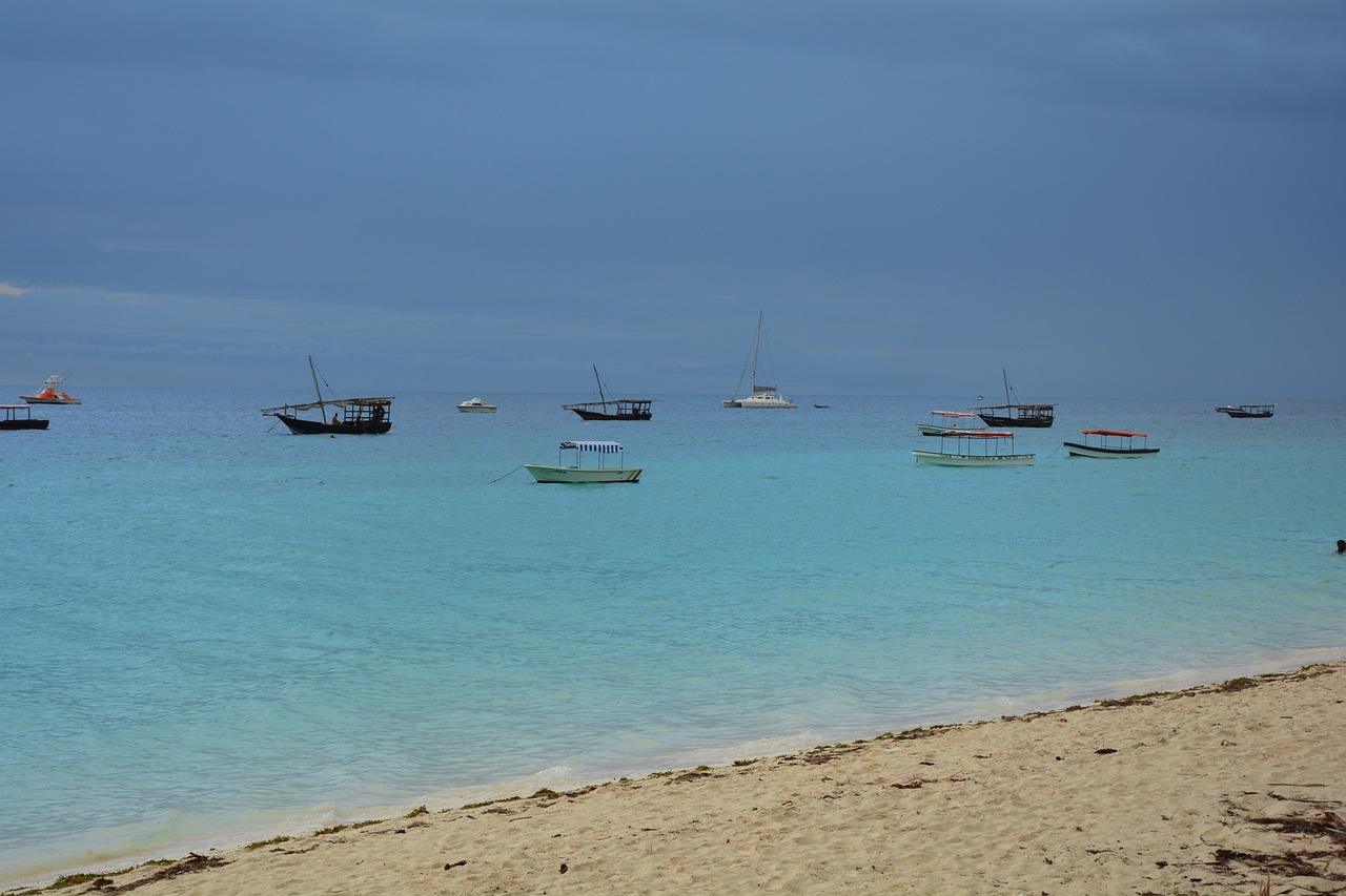 Sun Seekers Enjoying the Beach