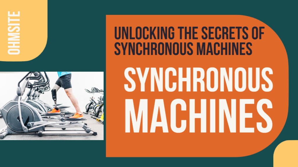 Synchronous machines in hydropower