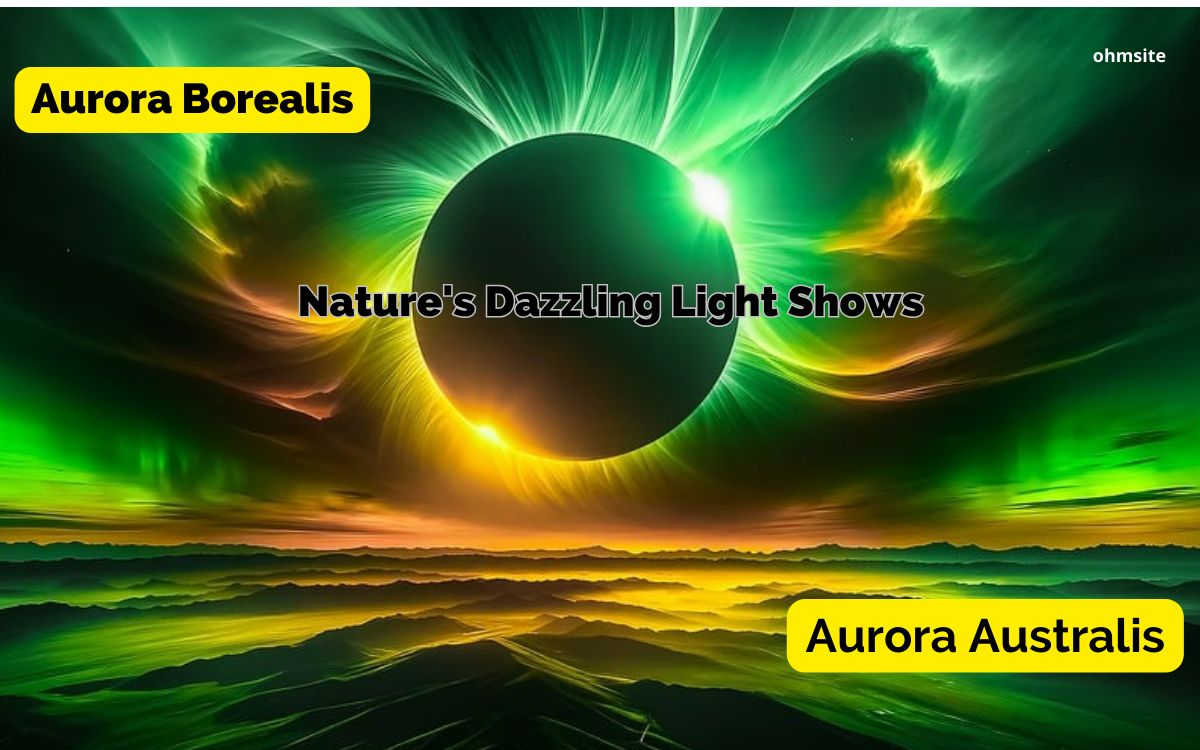 Aurora Borealis and Aurora Australis